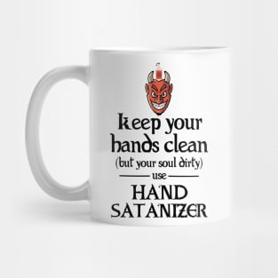 Use Hand Satanizer Mug